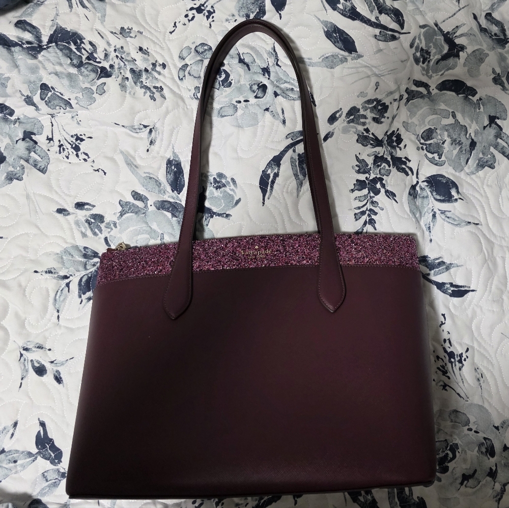 Kate Spade Flash Glitter Tote - Picture 2 of 5